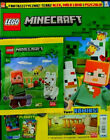Lego Minecraft 8/2023 Lego Magazin COMICS + Lego Minifigur