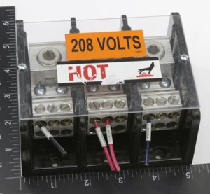 Marathon 1433553 3-Pole Power Distribution Block - USED - Picture 1 of 4