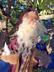 Piel de regalo de paloma de la paz de Santa Claus de colección ÚNICA HECHA A MANO 12" ❤️ ÚNICA EN SU TIPO ❤️ - Imagen 1 de 7