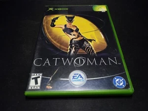 Catwoman Cat Woman DC Comics EA Games Microsoft Xbox MINT condition COMPLETE! - Picture 1 of 5