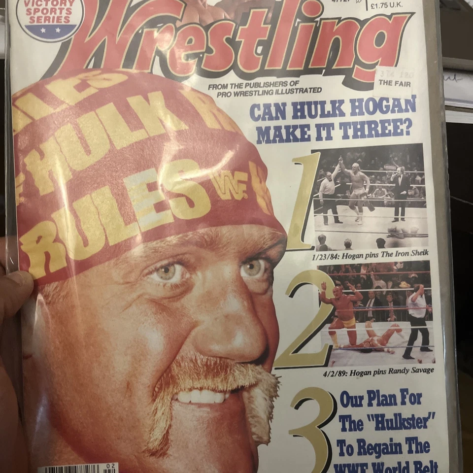 ЖУРНАЛ INSIDE WRESTLING | Февраль 1991 | WWF WWE NWA WCW | КОМБИНИРОВАННАЯ ДОСТАВКА! - Изображение 1 из 4