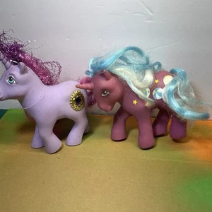 Princess misty And Beach Ball Sunshine Pony G1 1984 And 1987 - Picture 1 of 12
