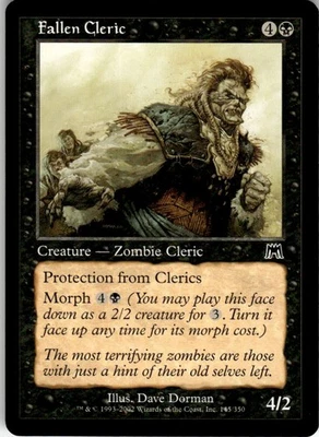 MTG Fallen Cleric #145 NearMint-MNT Magic The Gathering - Image 1 of 2