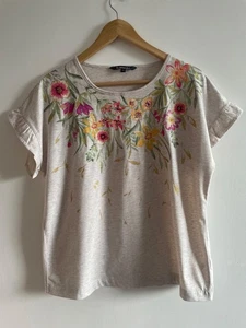 BONMARCHE: Size 16 advised. Exceptionally pretty top. Lovely front design. New. - Picture 1 of 8