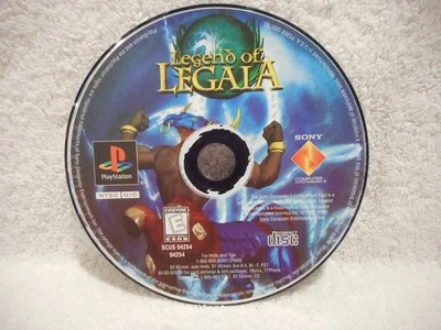 Legend of Legaia (Sony PlayStation 1, 1999) - Disc Only - Image 1 of 2