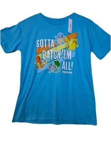 Gotta Catch’Em All! Pokémon Youth XL (14/16) 2023 Graphic Print T-shirt - Picture 1 of 2