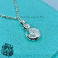 Necklace Turquoise Blue Enamel Penguin 