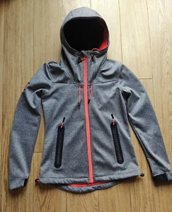 Superdry Sport Mesh Zipped Hoodie Women's Size Small G20801MP - Picture 1 of 12