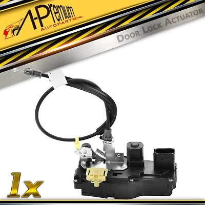 A-Premium Door Lock Actuator w/o Keyhole Front LH for Cadillac CTS 08-14 8-Pins - Image 1 of 4