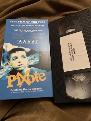 Pixote (VHS, 1997) Powerhouse 1981 Portuguese With English Subtitles - Image 1 of 2