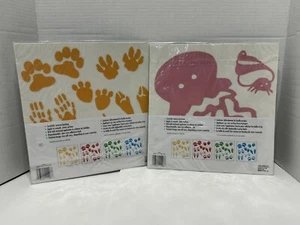 Hip In A Hurry Vinyl Paint Rub-ons, Paws and Claws, Sea Life. Wall decor. B1 - Picture 1 of 3