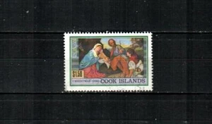 COOK ISLANDS Scott's 1045 ( 1v ) Holy Family by Titan F/VF Used ( 1990 ) - Picture 1 of 1