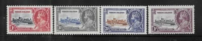 VIRGEN BRITÁNICA IS. Scott #69-72 1935 George V jubileo de plata - como nuevo con bisagras Foto 1 de 2