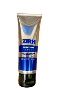 ZIRH SHAVE GEL ALOE VERA 100ML SHAVING MEN'S SKINCARE WITH BOTANICALS NEW - Picture 1 of 3