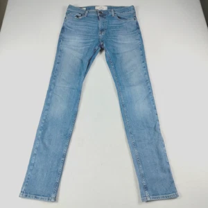 Hollister Jeans Mens 34 Blue Super Skinny Epic Flex High Rise Denim 90s Classic - Picture 1 of 11