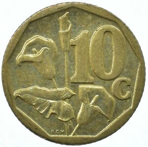 South Africa, / Suid Africa 10 Cents, 2004 BEAUTIFUL COLLECTIBLE  #WT34254