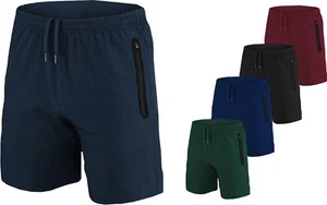 Premium Quality Mens Football Shorts Quick Dry Running Jogging Gym Sports Shorts - Picture 1 of 2