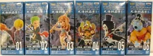 BANDAI SPIRITS WCF One Piece Great Pirate Hyakkei 1 Juego de 6 tipos - Imagen 1 de 2