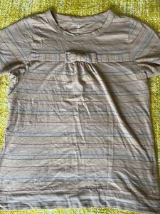 Orla Kiely Beige T Shirt Size 4 / 12-14 Uk Size - Picture 1 of 2