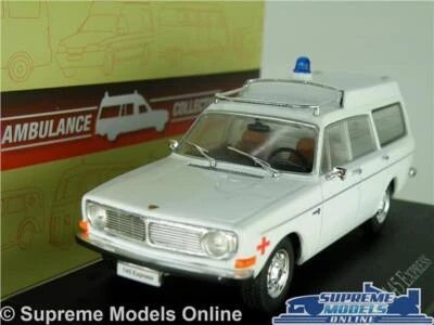 VOLVO 145 MODEL AMBULANCE ESTATE CAR EXPRESS 1:43 SCALE IXO ATLAS 07 WHITE T3 - Image 1 of 4