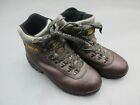Asolo Size 8 Womens Brwn Lace Leather Vibram Waterproof Warm Snow/Hiking Boots1H