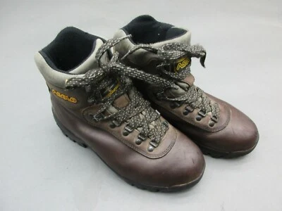 Asolo Size 8 Womens Brwn Lace Leather Vibram Waterproof Warm Snow/Hiking Boots1H - Image 1 of 4