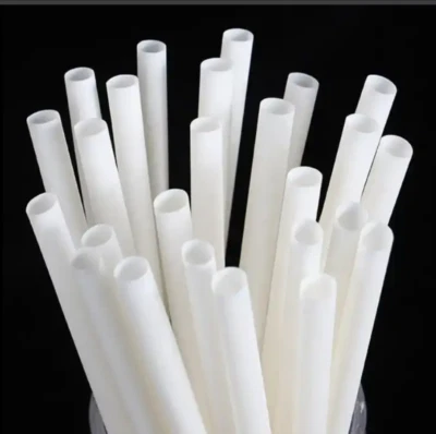 80-1000 PLA Drinking Straws - Biodegradable - look and feel of Plastic - 20cm - Image 1 of 4
