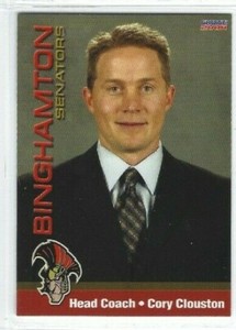 2007-08 Binghamton Senators (AHL) Cory Clouston