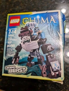 LEGO LEGENDS OF CHIMA: Gorilla Legend Beast (70125) Sealed NIB Damaged Box - Picture 1 of 10