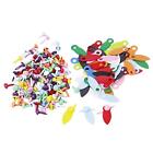 100X Picture Frame Turn Buttons 100X Mini Brads For Artwork Photos Paintings
