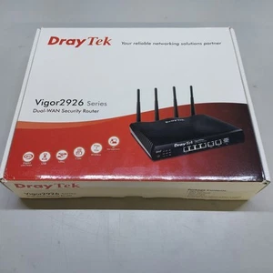 DrayTek 2926 - NEUF EN BOITE D'ORIGINE *ÉLIGIBLE POUR MYVIGOR* avec LIVRAISON GRATUITE incluant TVA - Photo 1/4