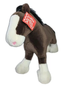 Gund "Clyde" Clydesdale Horse Pony Plush Toy 14" Stuffed Animal 042985 W/ Tag - Picture 1 of 22