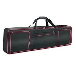 88 Key Keyboard Gig Bag Case for Electric Piano with 10MM Cotton Padded, Red - Picture 1 of 7