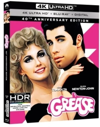 Grease (40th Anniversary Edition) [New 4K UHD Blu-ray] With Blu-Ray, 4K Master Foto 1 de 1