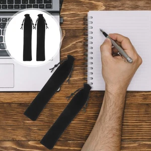 Bolsa con cordón bolsa para bolígrafos funda soporte para bolígrafos regalo bolsa para lápices almacenamiento 25 un. - Imagen 1 de 12