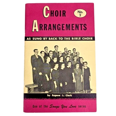 Arreglos Coros Nº 2 Cancioneros Coro Regreso a la Biblia Cristiano 1958 De Colección Foto 1 de 4