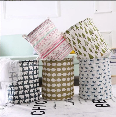 Wäschekorb Aufbewahrungsbox Spielzeug Korb Faltbar Box Beutel Sack Kinderzimmer - Bild 1 von 4