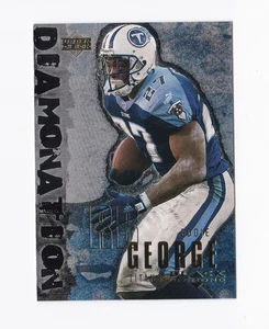2000 Black Diamond Diamonation #D3 Eddie George Titans Ohio State Buckeyes OSU - Picture 1 of 2