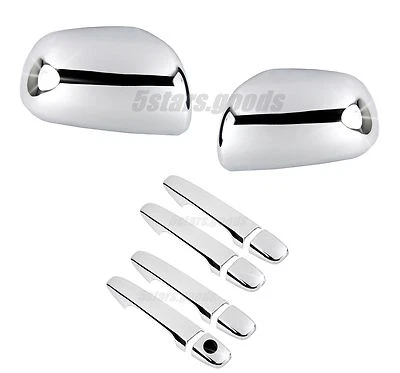 Аксессуары хромированные накладки на зеркала + дверные ручки отделка для Toyota Sienna 2011-2020 годов выпуска - Изображение 1 из 4