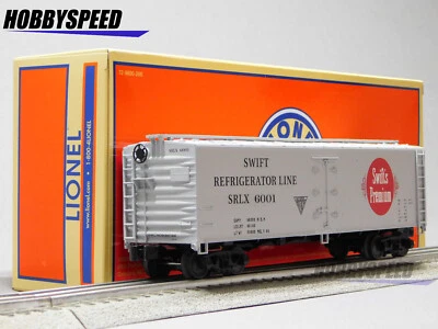 LIONEL SWIFT'S PREMIUM WOODSIDE REEFER #6001 O GAUGE train freight 2442241 NEW - Image 1 of 4