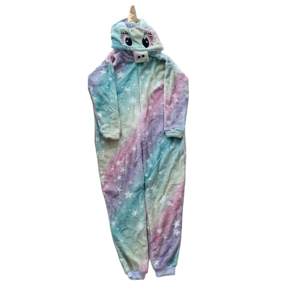 Pijama roupa de dormir unicórnio infantil tamanho 12 (5 a 6 anos) - Imagem 1 de 1
