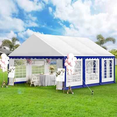 Carpa de fiesta 16' x 20' resistente al aire libre toldo boda evento gazebo resistente Foto 1 de 4