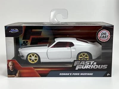 Fast and Furious Romans Ford Mustang White 1:32 Scale Jada 99517 - Image 1 of 4