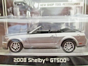 GREENLIGHT - MUSCLE CAR GARAGE - 2008 FORD / SHELBY MUSTANG GT500 - 1/64 DIECAST - Picture 1 of 15