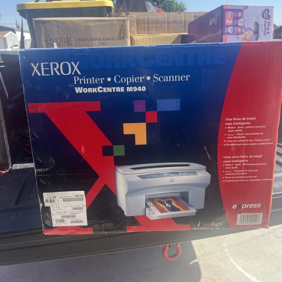 Xerox Work Centre M940 Office Profesional Printer Copier Scanner Express Ink - Image 1 of 4