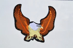 Parche trasero Adler Braun Patch XL insignia motociclista beso plancha país - Imagen 1 de 1