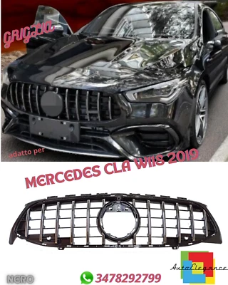 ⭐Panamerikanischer Kühlergrill passend für Mercedes CLA W118 2019⭐ - Bild 1 von 4
