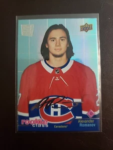 2020-21 Alexander Romanov Rookie Class Upper Deck Extended Series Hockey... - Picture 1 of 2