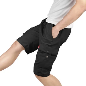 Summer Men's Cargo With Pockets Casual Shorts Regular Fit Relaxed Half Pants US - Picture 1 of 52