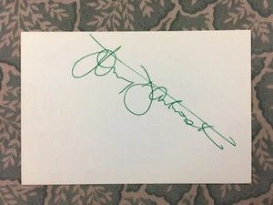 John Dankworth - 5 pasos hacia Dankworth - Modesty Blaise - Morgan - Autógrafo 1965 - Imagen 1 de 2